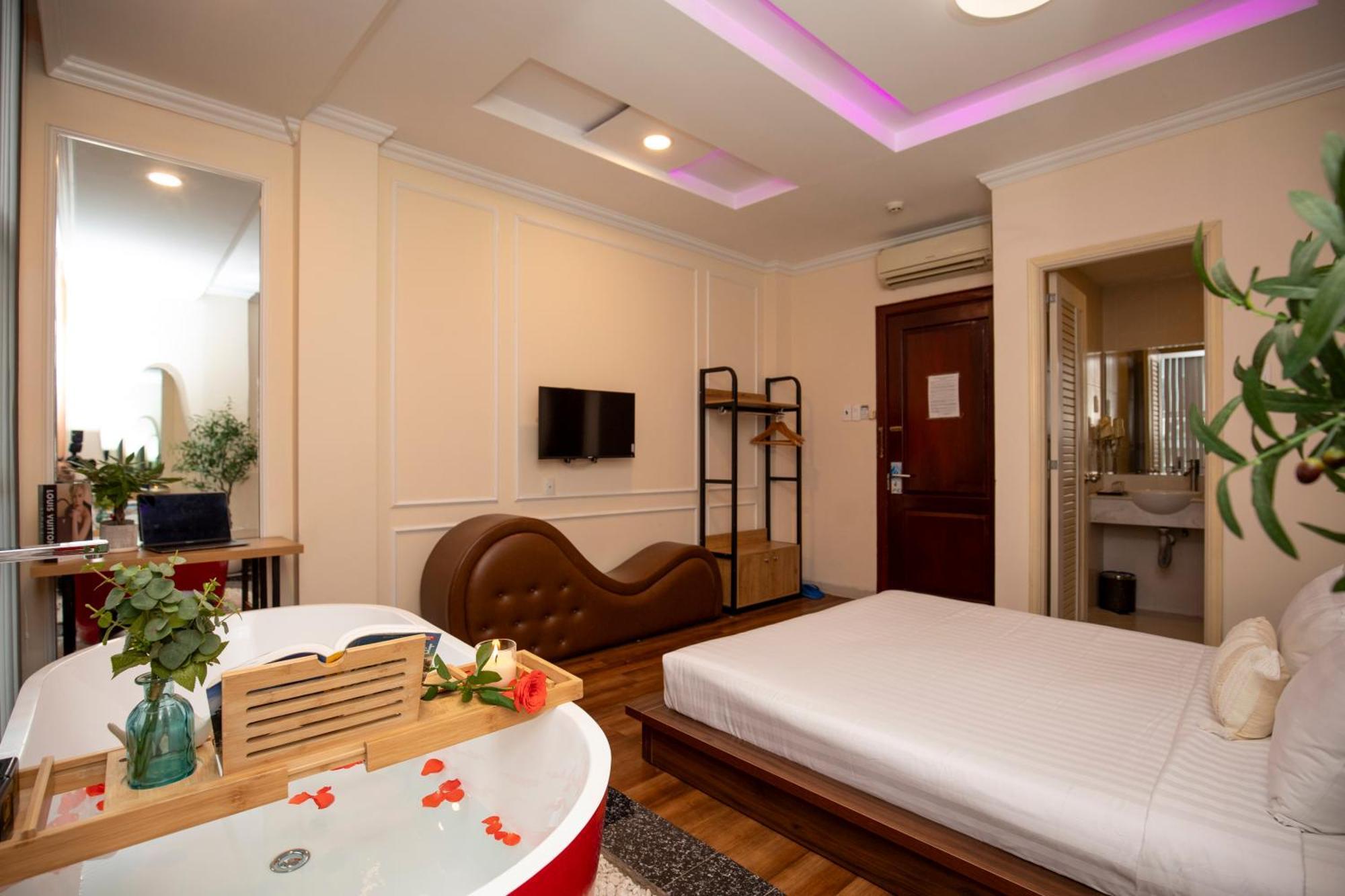 Quy Hung Hotel Central Ho-Chi-Minh-Stadt Exterior foto