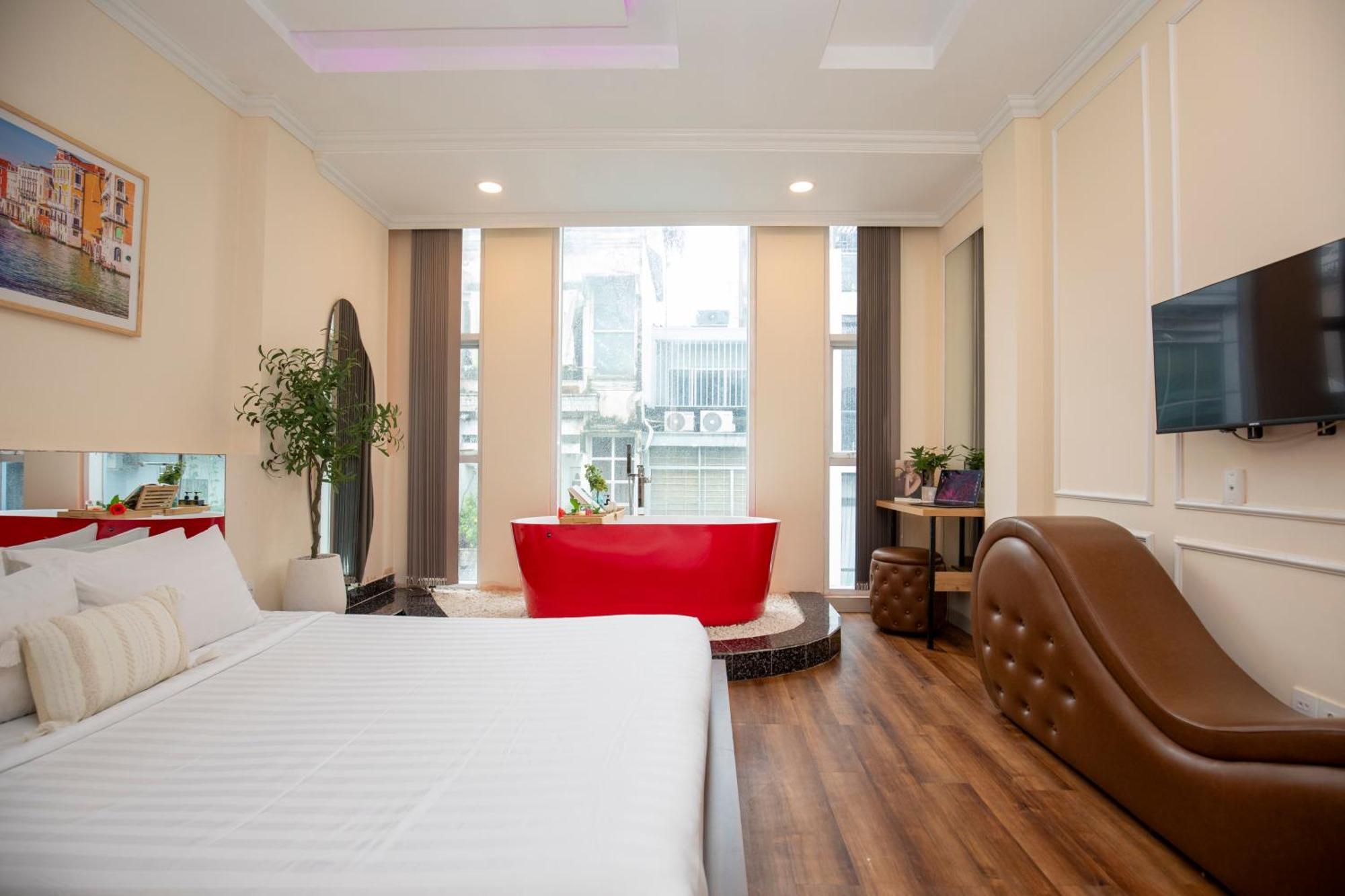 Quy Hung Hotel Central Ho-Chi-Minh-Stadt Exterior foto
