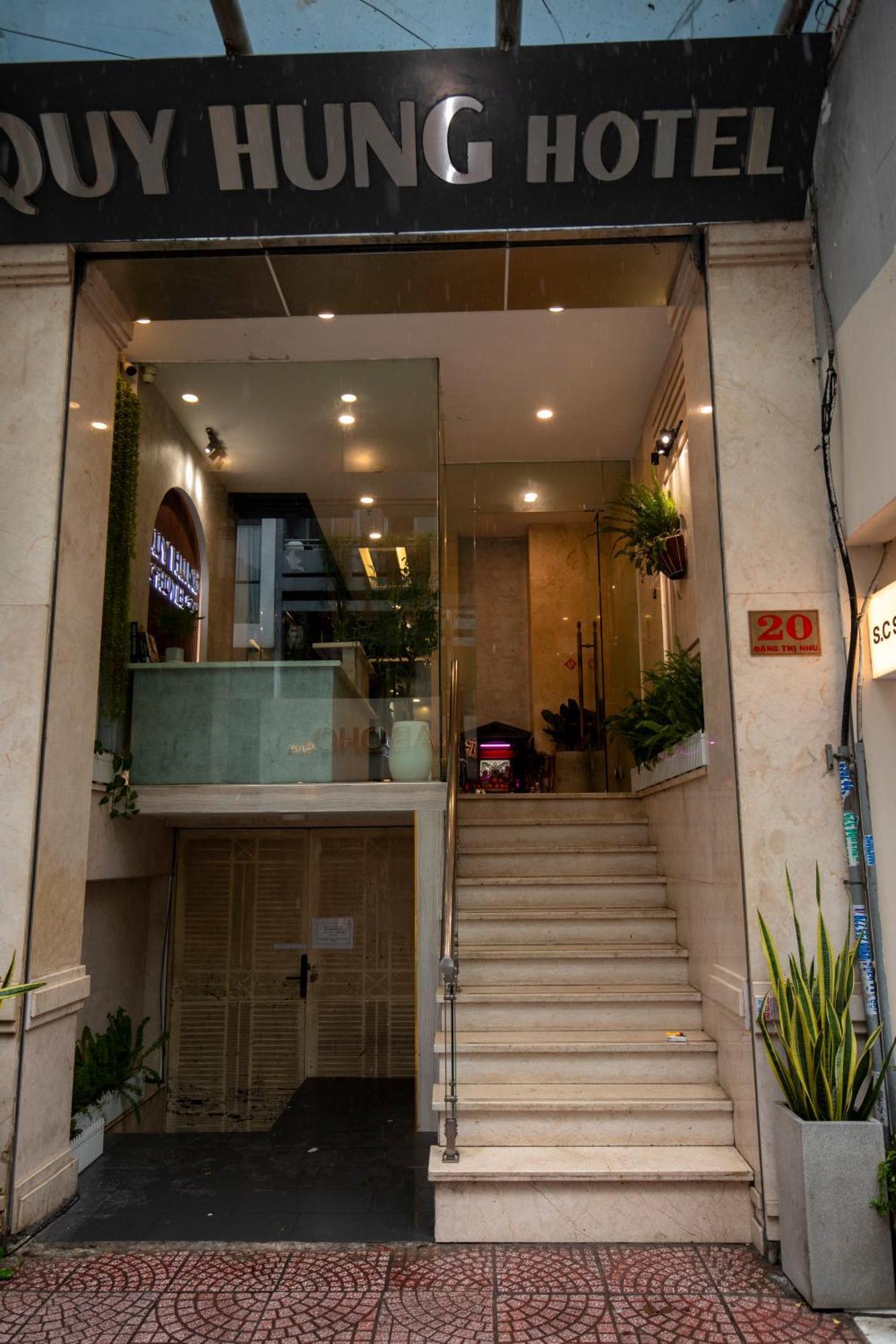 Quy Hung Hotel Central Ho-Chi-Minh-Stadt Exterior foto